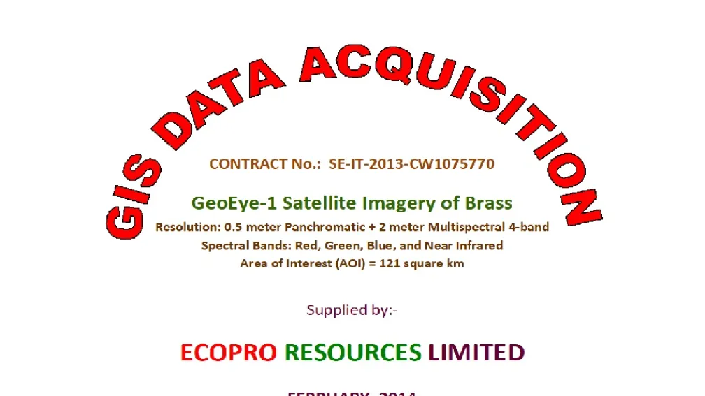 GIS Data Provision - Satellite Imagery