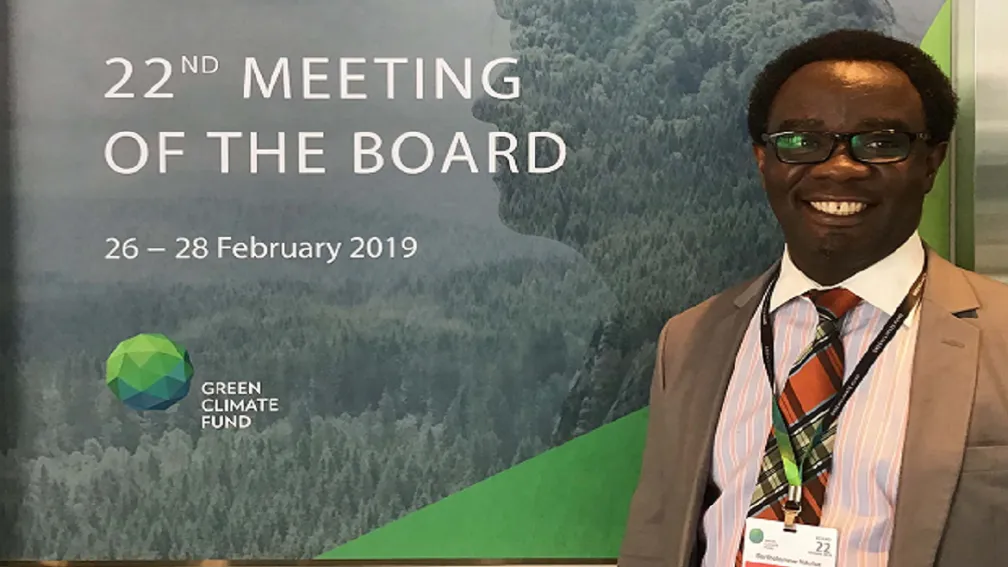 Our Representative at GCF Board Meeting